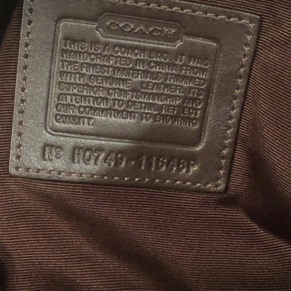 Coach minor wear